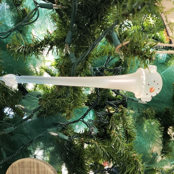 Glass Blown NWT Snowmen Ornaments Set of 3 - Picture 4 of 9